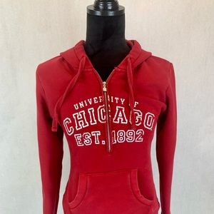 University of Chicago Half-Zip Hoodie